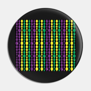 Mardi Gras Bead Curtain Pin