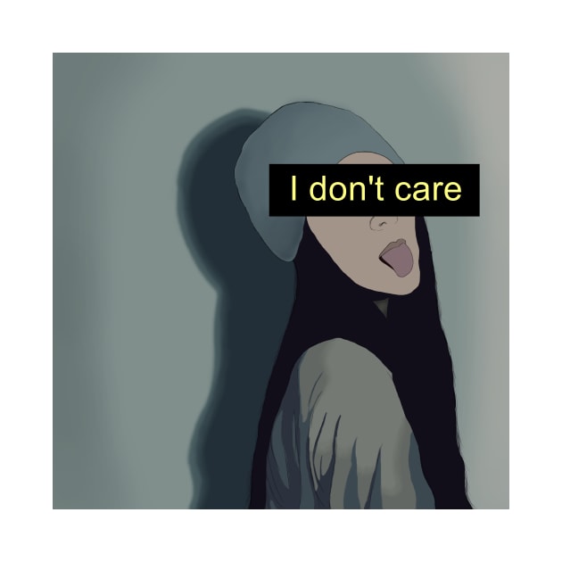 I Don't Care Girl by SybaDesign