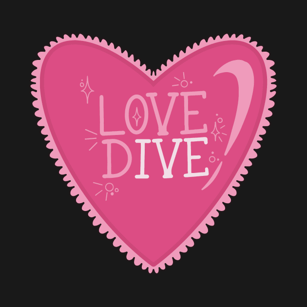 IVE Love Dive Illustration by planetjuniper