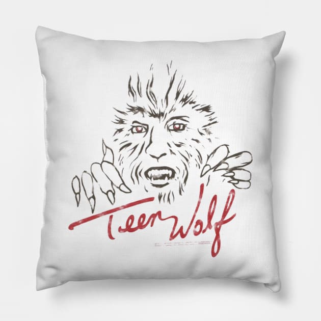 Teen Wolf Pillow by matthewgarth