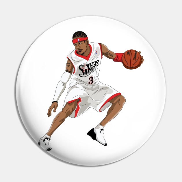 Allen Iverson Pin by xavierjfong