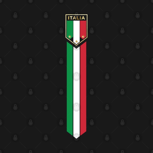 Italia design Italian Pride - Italian Soccer Jersey Style by Vector Deluxe