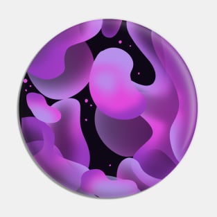 Lava Lamp Purple Pin