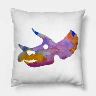 Triceratops Skull Pillow