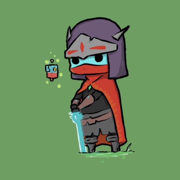 Hyper Light Drifter by sketchydrawer