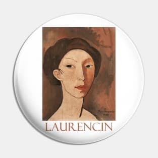 Self Portrait (1908) by Marie Laurencin Pin