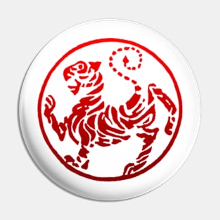 Shotokan Tiger - Red Pin