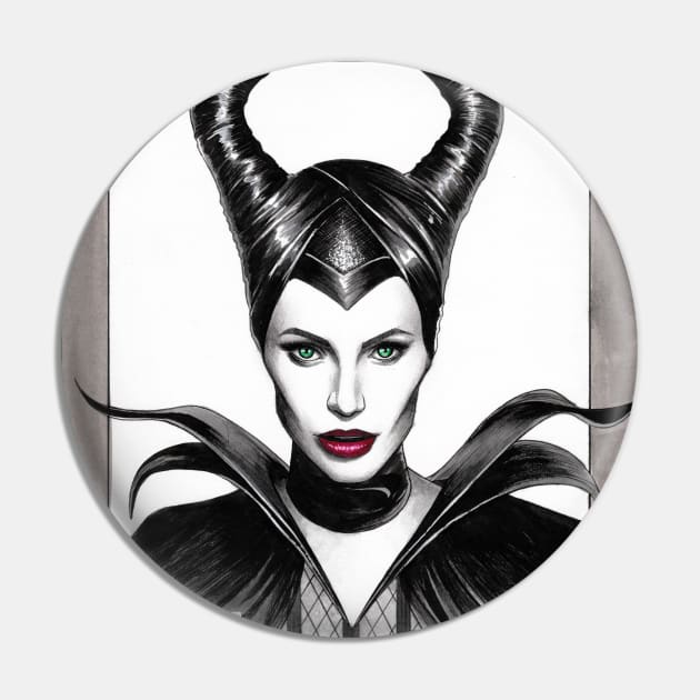 Maleficent - Inktober 2020 Pin by Jomeeo