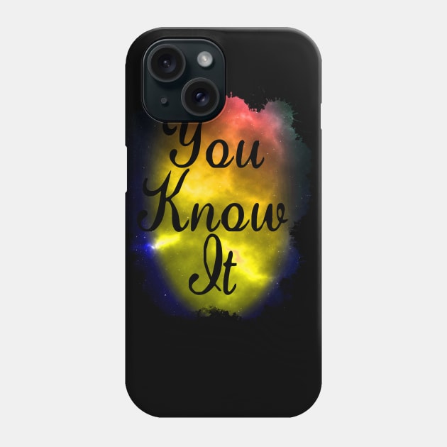 You Know It Funny 80's Design Phone Case by solsateez