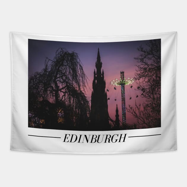 Edinburgh, Scotland | Unique Beautiful Travelling Home Decor | Phone Cases Stickers Wall Prints | Scottish Travel Photographer  | ZOE DARGUE PHOTOGRAPHY | Glasgow Travel Photographer Tapestry by zohams