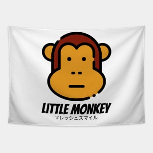 Little Monkey Ape Animal Tapestry