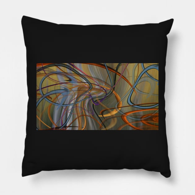 Ebb and Flow- Our ever changing, ever constant rhythmic movement of life. Pillow by Whisperingpeaks