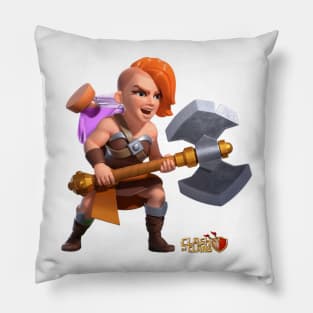 Super Valkyrie - Clash of Clans Pillow