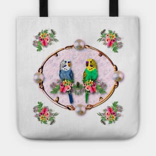 Budgerigars aka Parakeets Tote