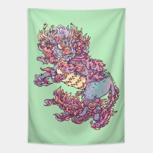 Pastel Qilin Tapestry