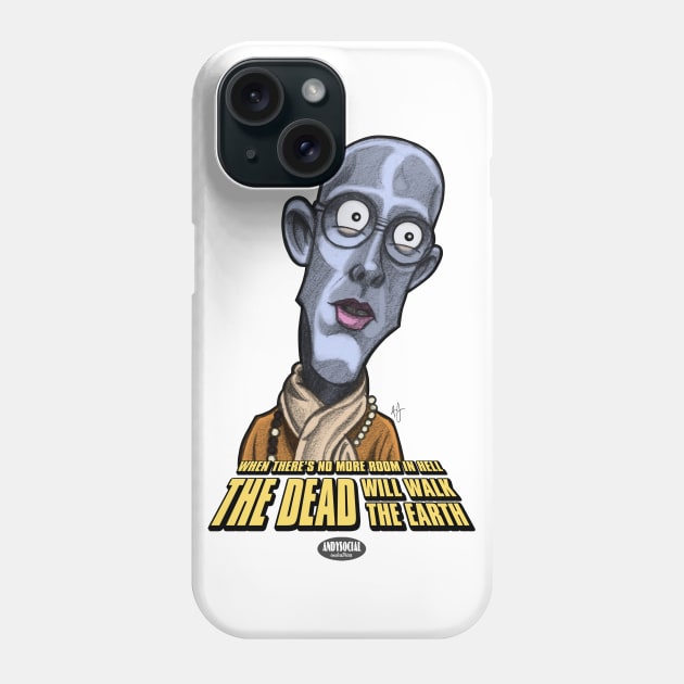 Hare Krishna Zombie Phone Case by AndysocialIndustries