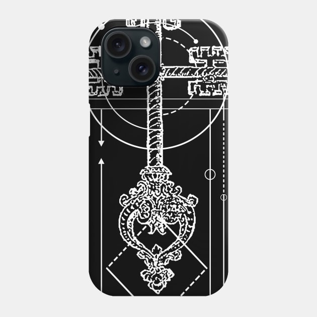 The Key to Nowhere vol. 1 dark Phone Case by Anthraey