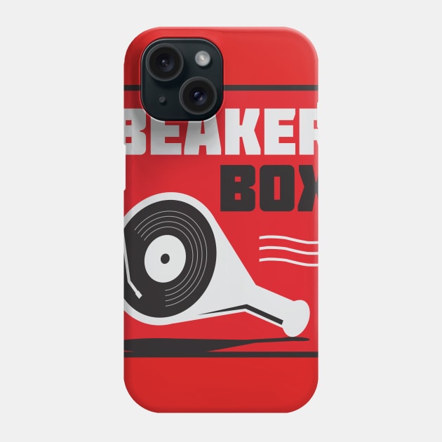 Beaker Box Music Player Phone Case by Toogoo