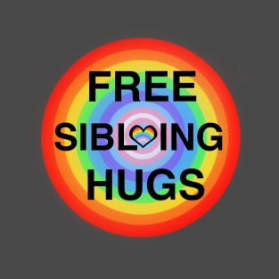 Free Sibling Hugs T-Shirt