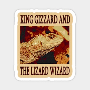 King Gizzard and the Lizard Art Magnet