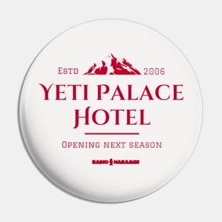 Yeti Palace Pin