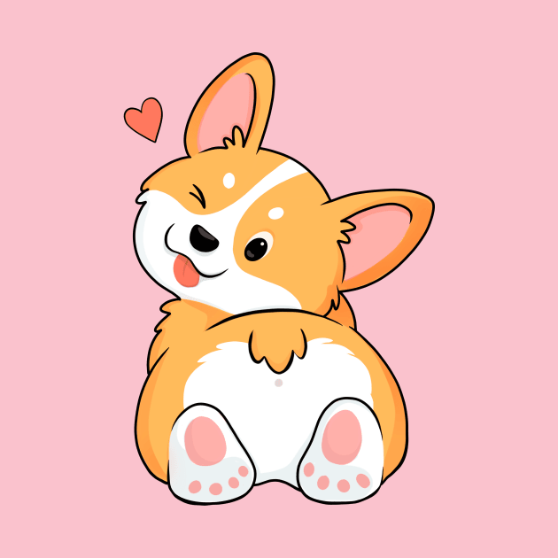 Kid Corgi by Hameo Art