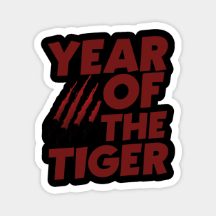 Year Of The Tiger Chinese New Year 2022 Magnet