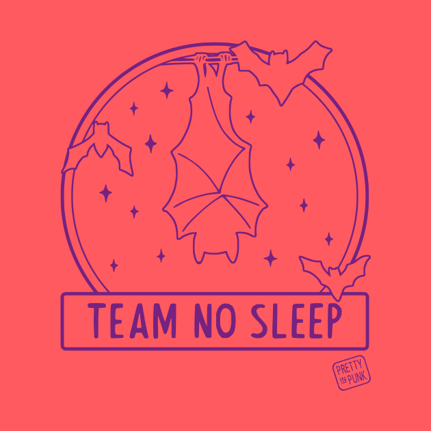 Team No Sleep Bats by prettyinpunk