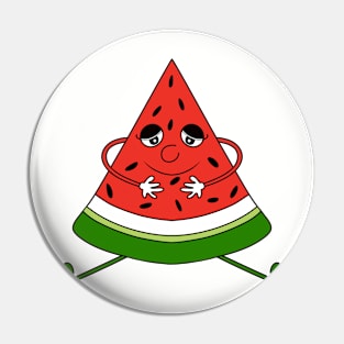 WATERMELON Slice Pin