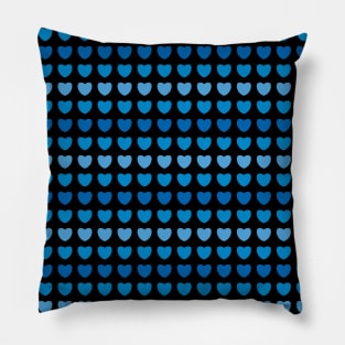 Chercked Hearts Pillow