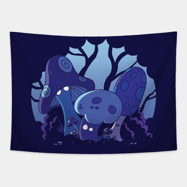 A Fungus Among Us Tapestry by Kappacino Creations