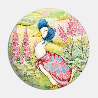 Jemima Puddle-Duck by Beatrix Potter Pin