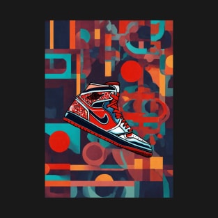 Abstract shoes design Idea T-Shirt