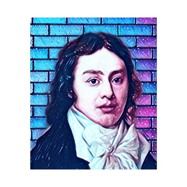 Samuel Taylor Coleridge Snowy Portrait | Samuel Taylor Coleridge Artwork 13 by JustLit
