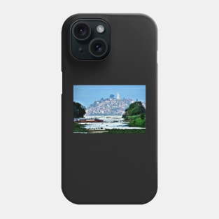 Vue sur l'ile Janitzio de Patzcuaro Phone Case