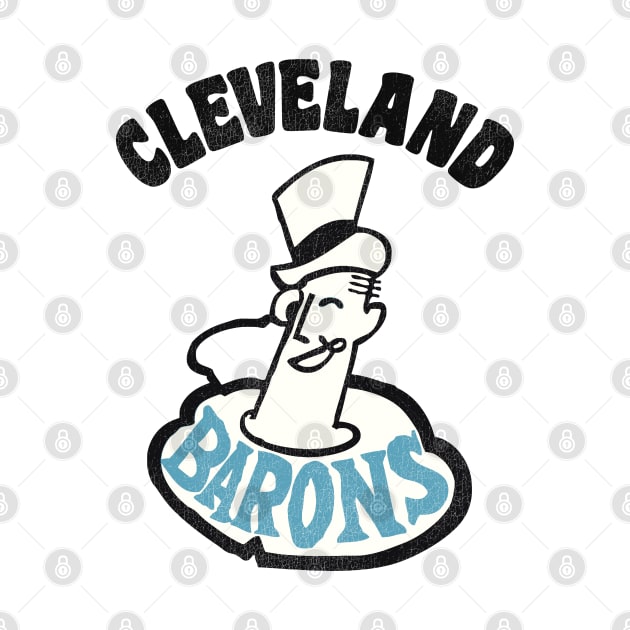 Retro Defunct Cleveland Barons Hockey Team by darklordpug