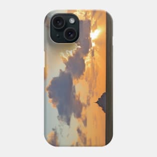 Mont St Michel Sunset Phone Case