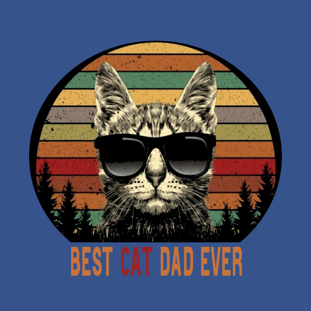 Discover best vegan cat dad ever - Best Vegan Cat Dad Ever - T-Shirt