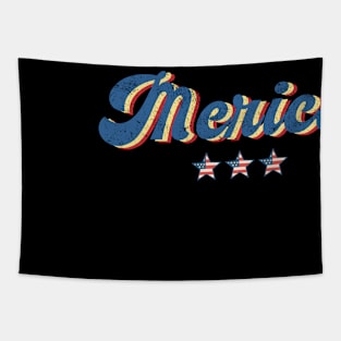 new york city Vintage Merica  Statue of Liberty  Retro Tapestry