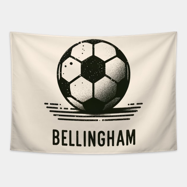 Bellingham Soccer Tapestry by Retro Travel Design