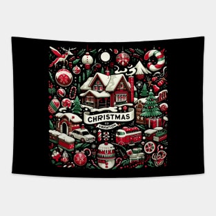 christmas vacation Tapestry