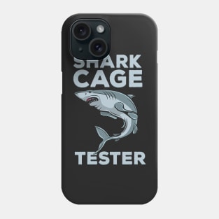 AMPUTEE HUMOR: Shark Cage Tester Phone Case