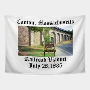 Canton Massachusetts Railroad Viaduct Tapestry