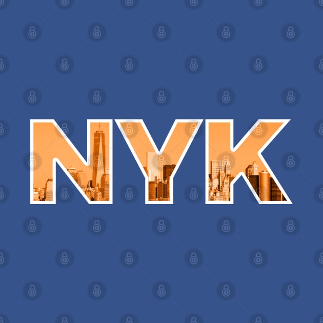 New York Knicks NYK Skyline by StupidHead