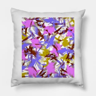 Pop art patterns and textures Pillow