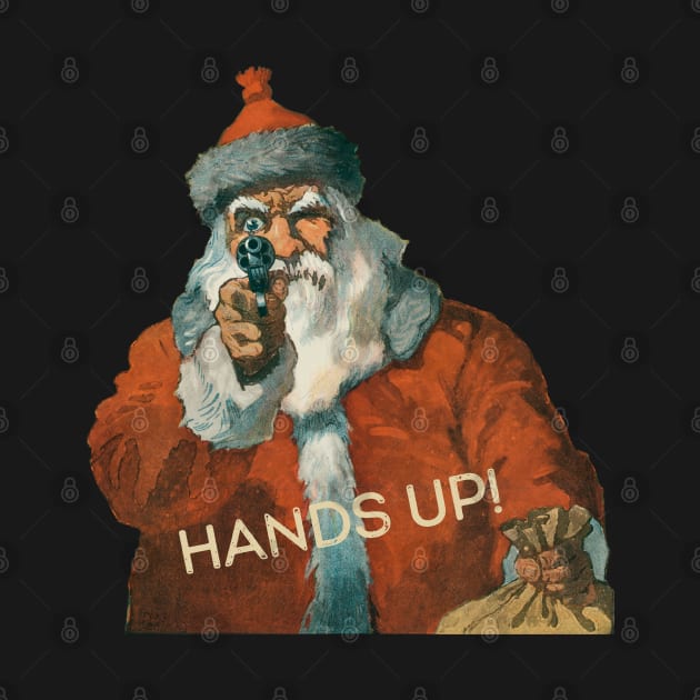 Santa Claus Hands up by Style24x7