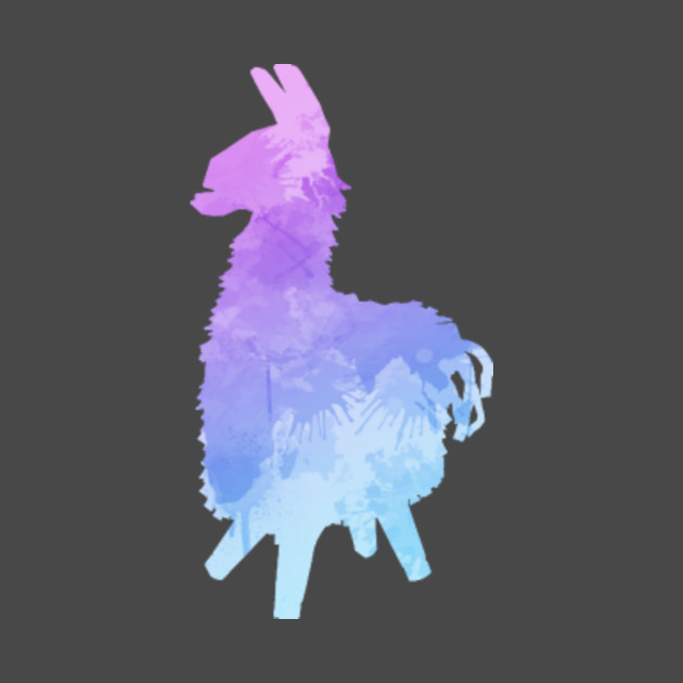 Download Llama Inspired Silhouette - Fortnite - T-Shirt | TeePublic UK