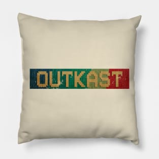 OUTKAST  - RETRO COLOR - VINTAGE Pillow