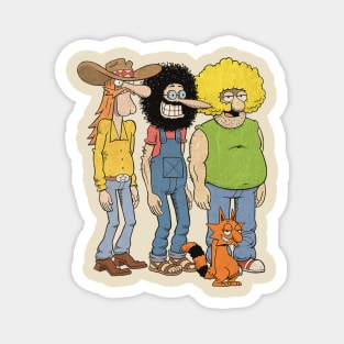 The Fabulous Furry Freak Brothers 1968 Magnet