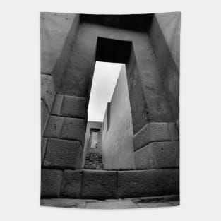 Vintage photo of Pachacamac Ruins Peru Tapestry